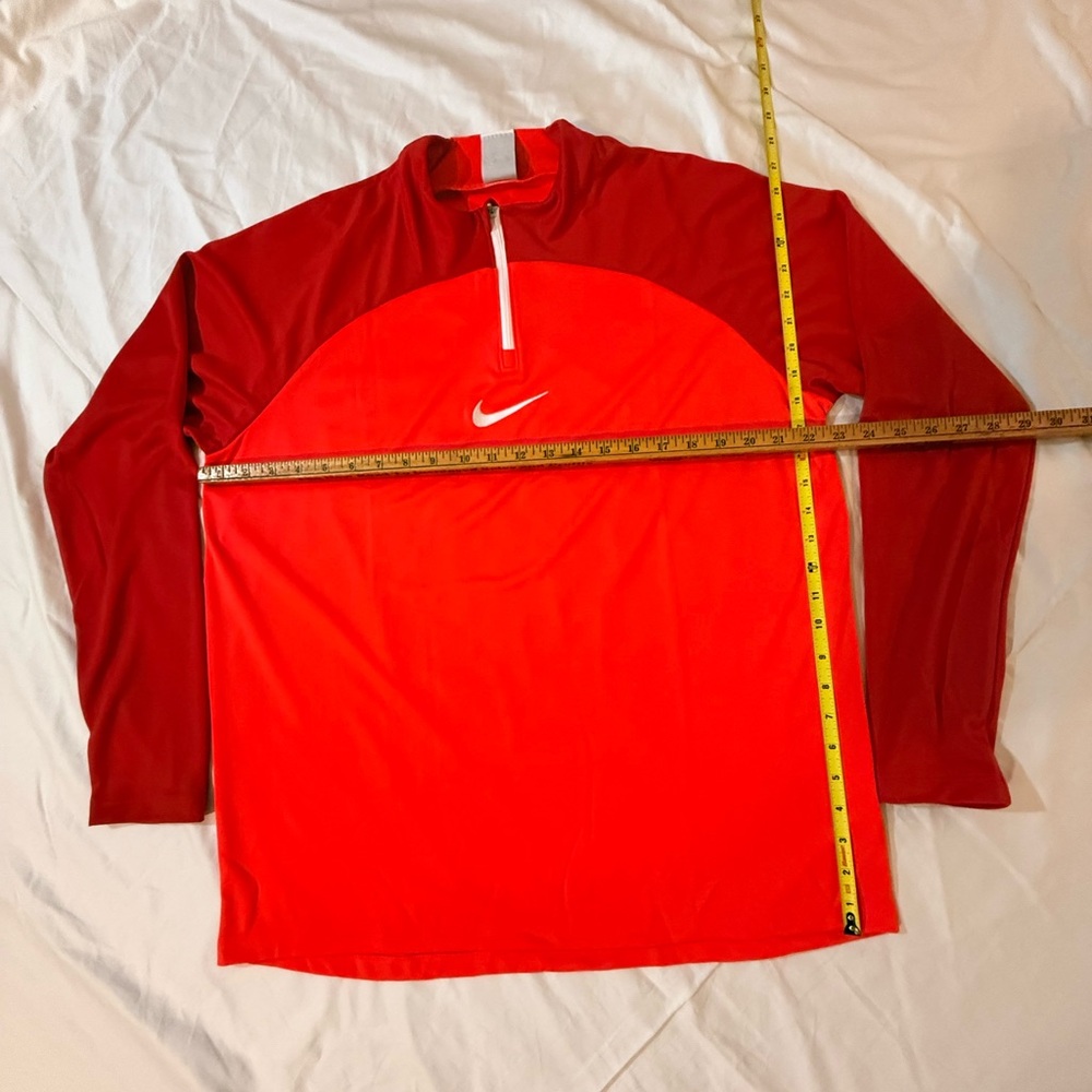 Nike Red Long Sleeve Men's Shirt